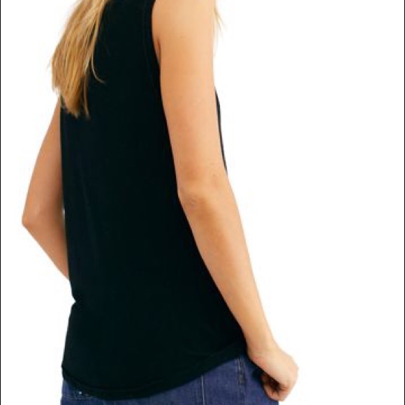 SOLD FREE PEOPLE Take the Plunge Tank in Black - Picture 2 of 5